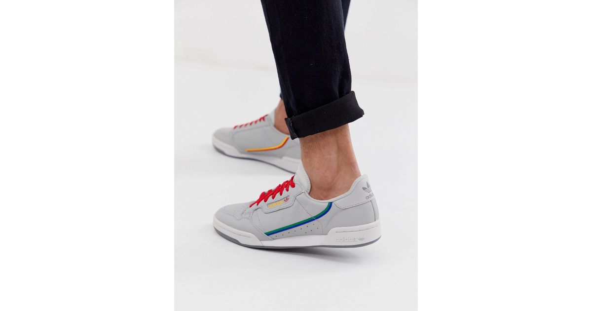adidas originals continental 80 trainers grey cg7128