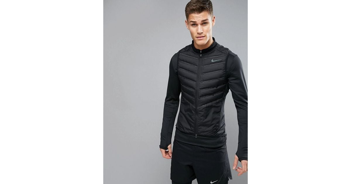nike down padded gilet