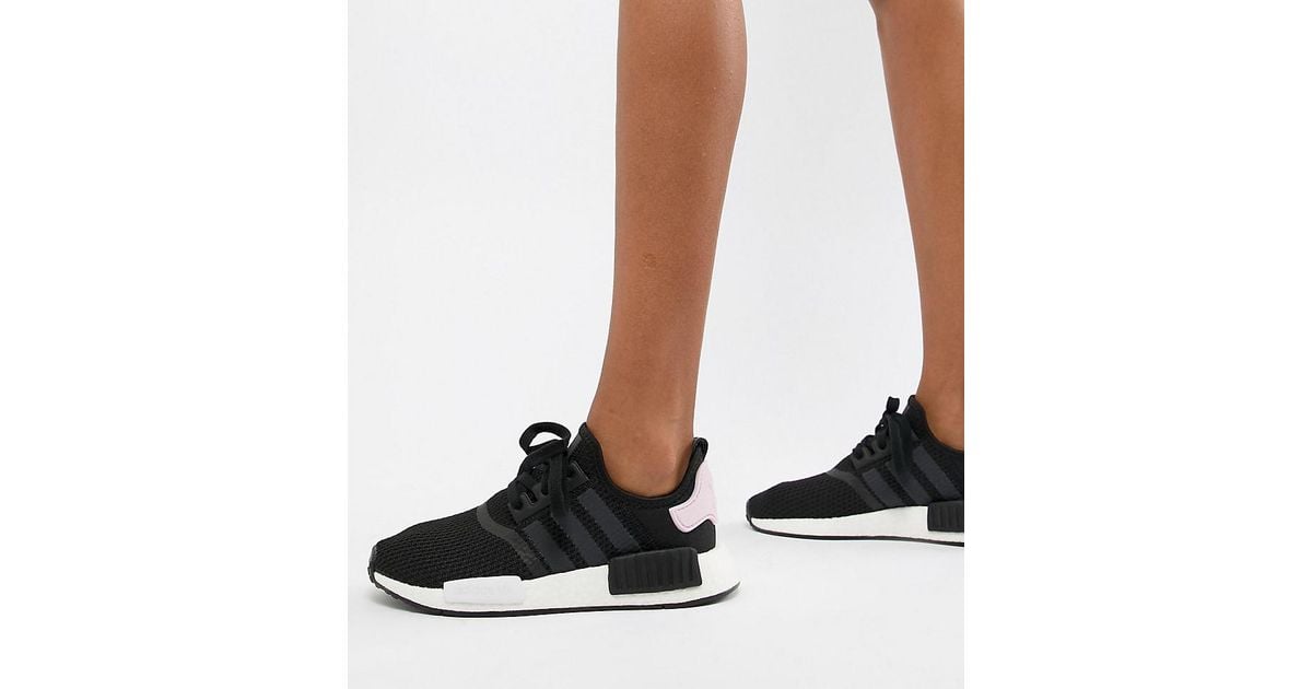 adidas Originals Nmd R1 Sneakers In Black And Pink |