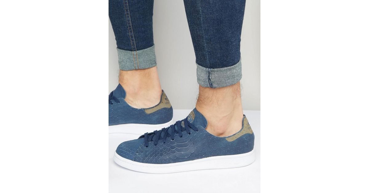 stan smith decon blue