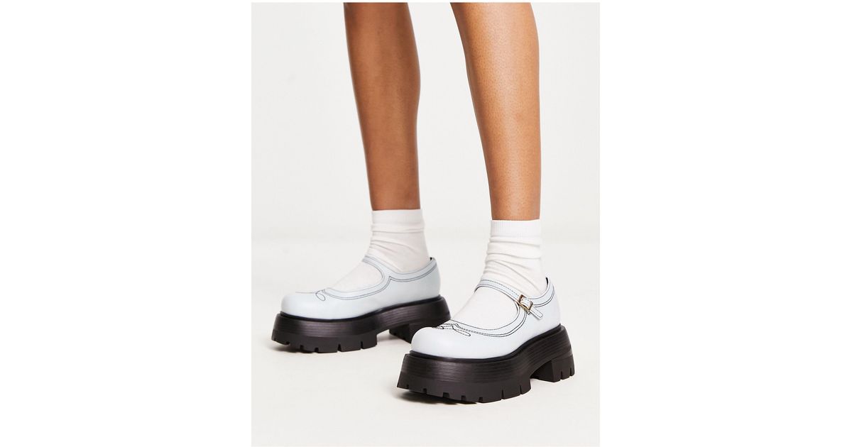 asos chunky mary janes