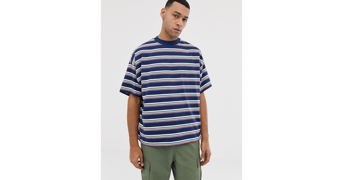 asos mens striped t shirt