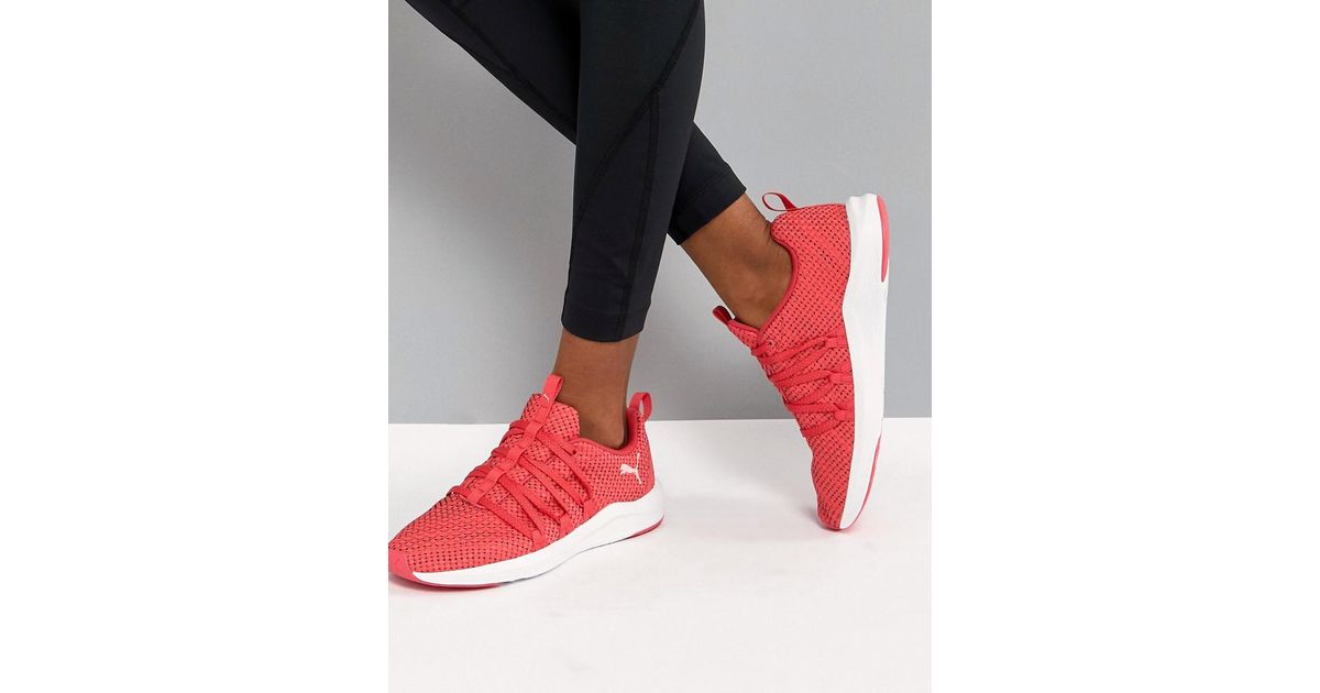 puma prowl weave trainers ladies