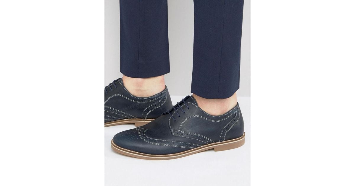 red tape navy blue casual shoes