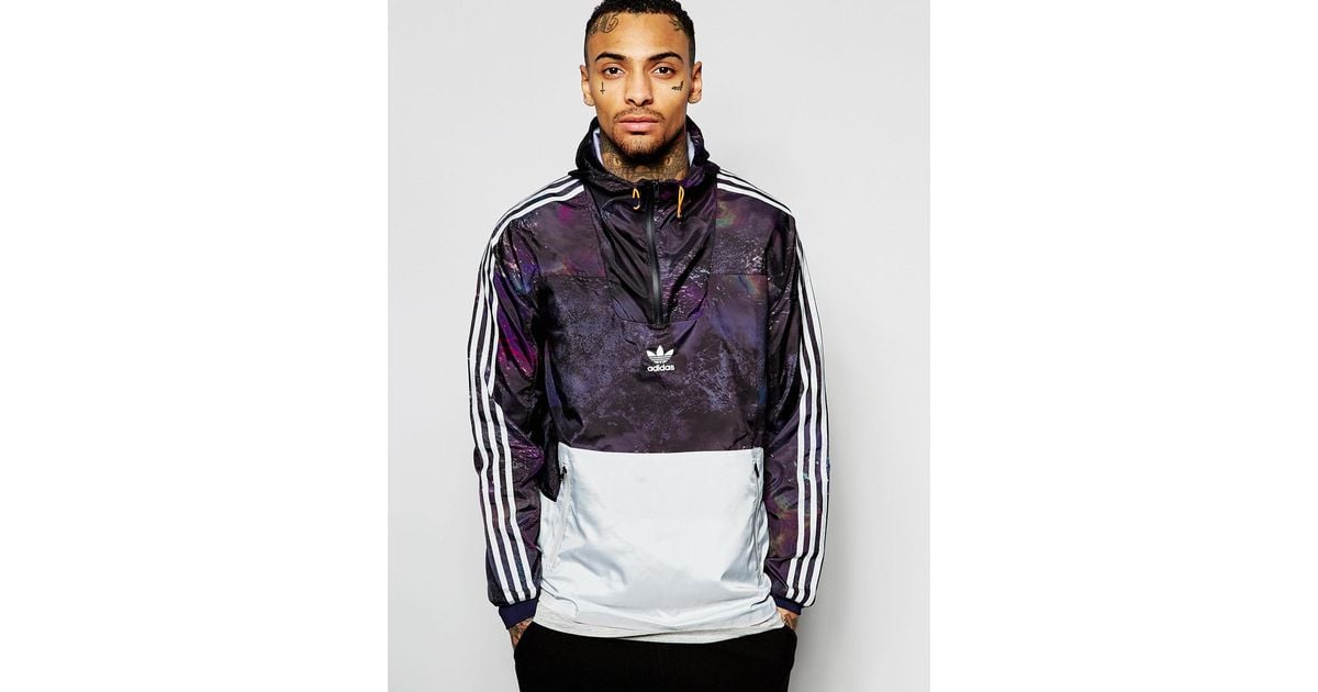 adidas marble windbreaker