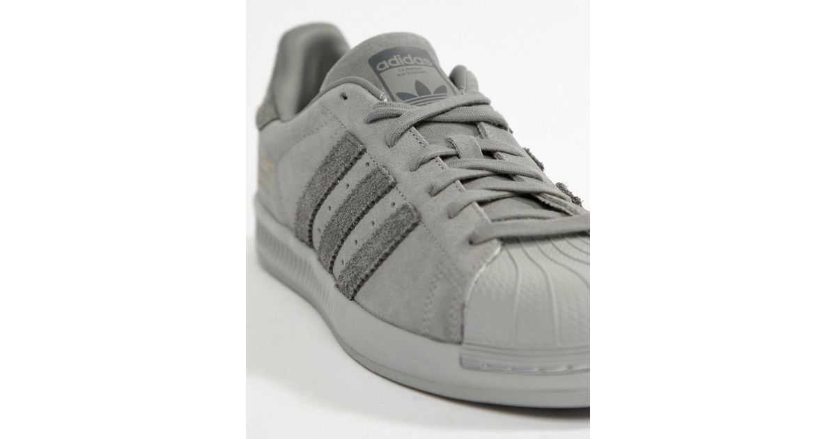 adidas Originals Superstar Bounce Sneakers in Gray for Men - Lyst