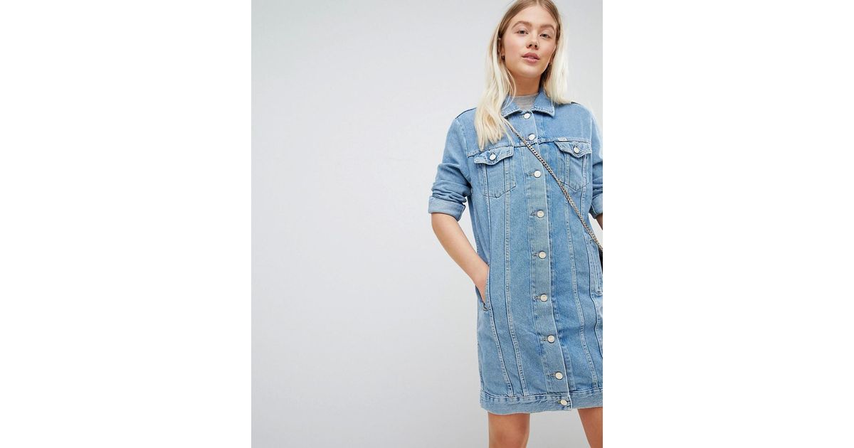 wrangler denim dress