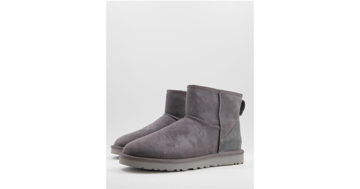 Botas bajas cortas UGG de hombre de color Gris - Lyst
