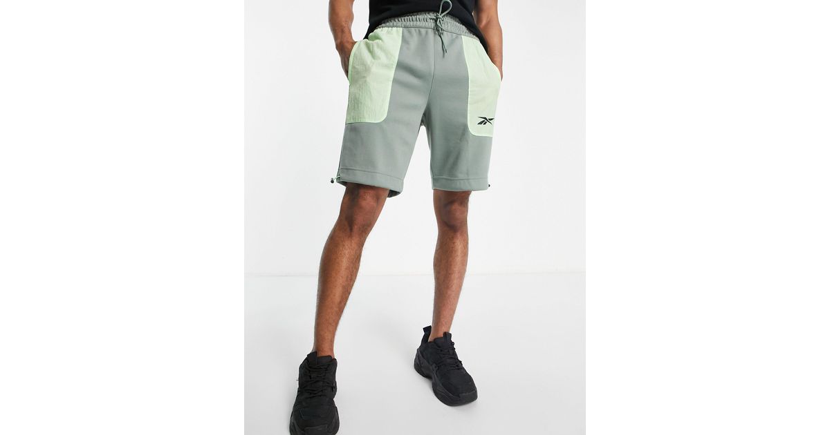Reebok Myt Jersey Shorts in Green for Men | Lyst