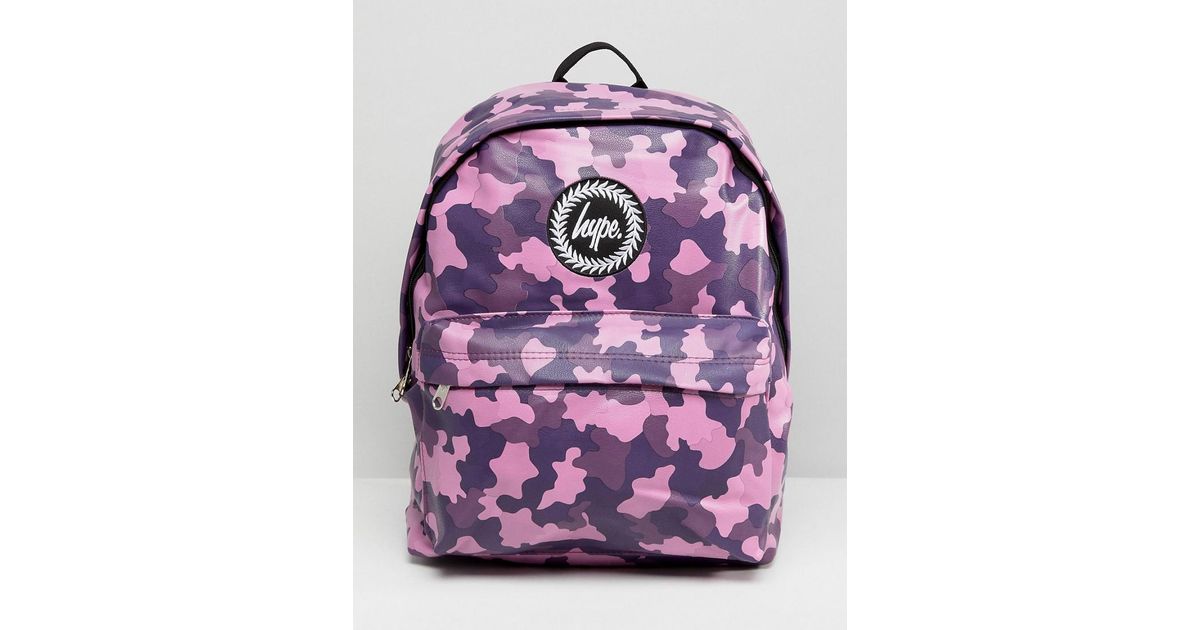 hype camo bag