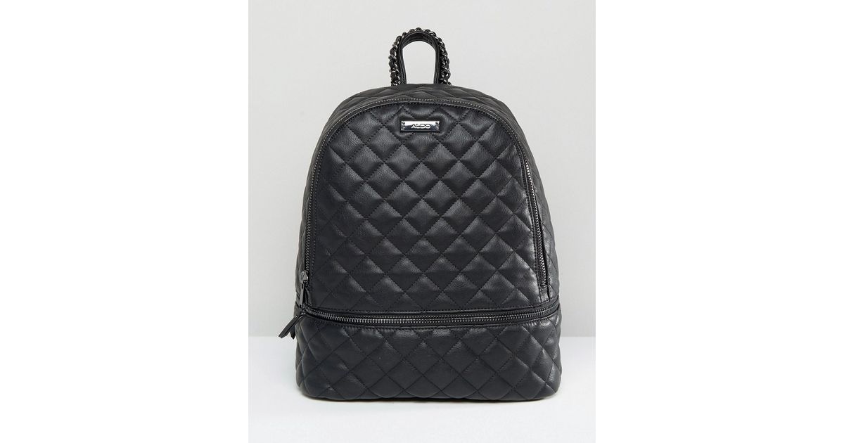aldo quilted backpack