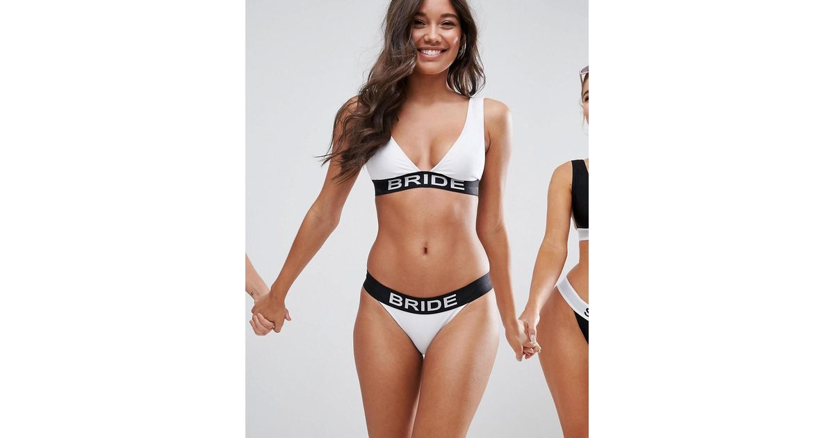 bride bikini asos