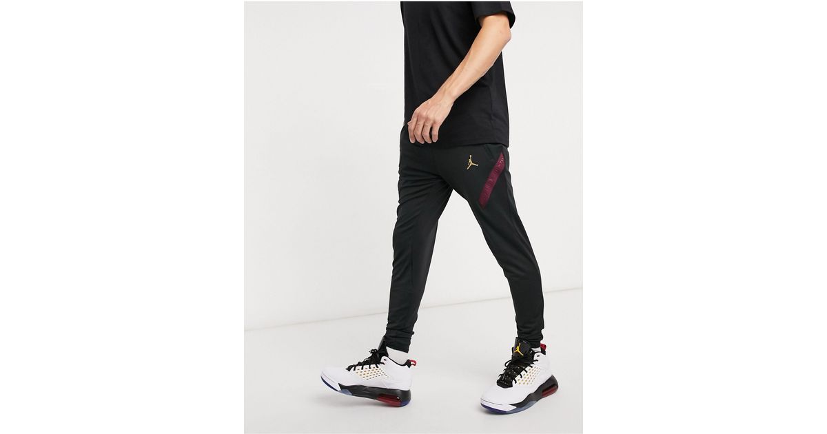 Nike Football – Paris Saint-Germain x Jordan – Jogginghose in Schwarz für  Herren | Lyst DE