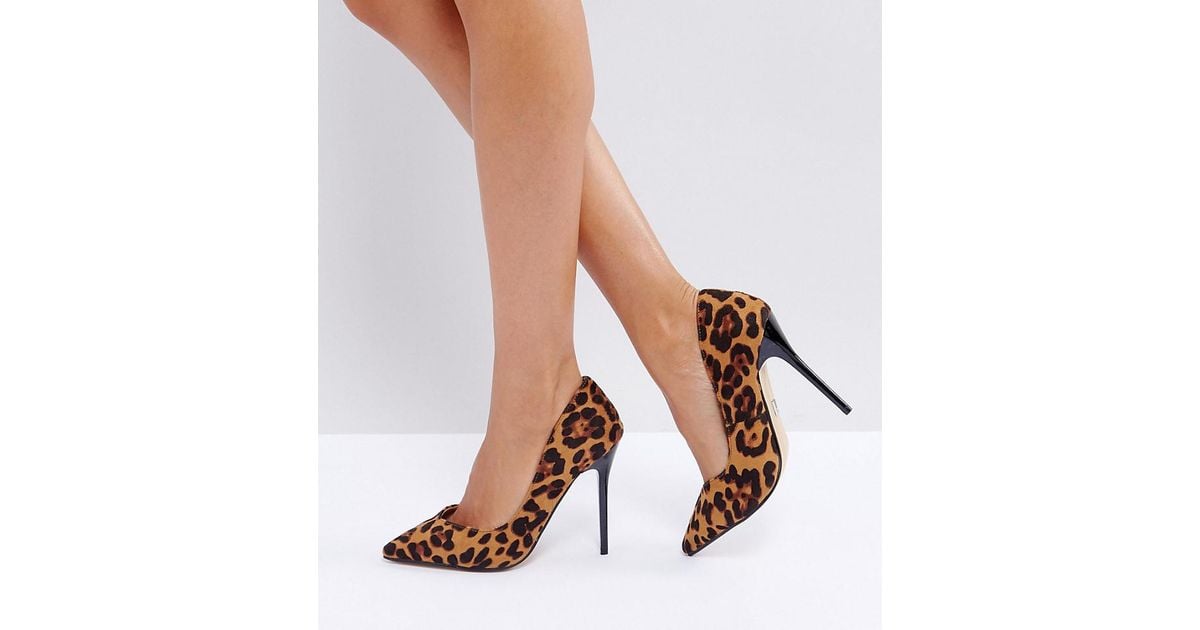 leopard court shoes