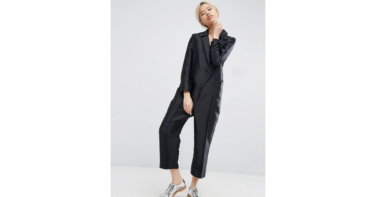 asos tuxedo jumpsuit