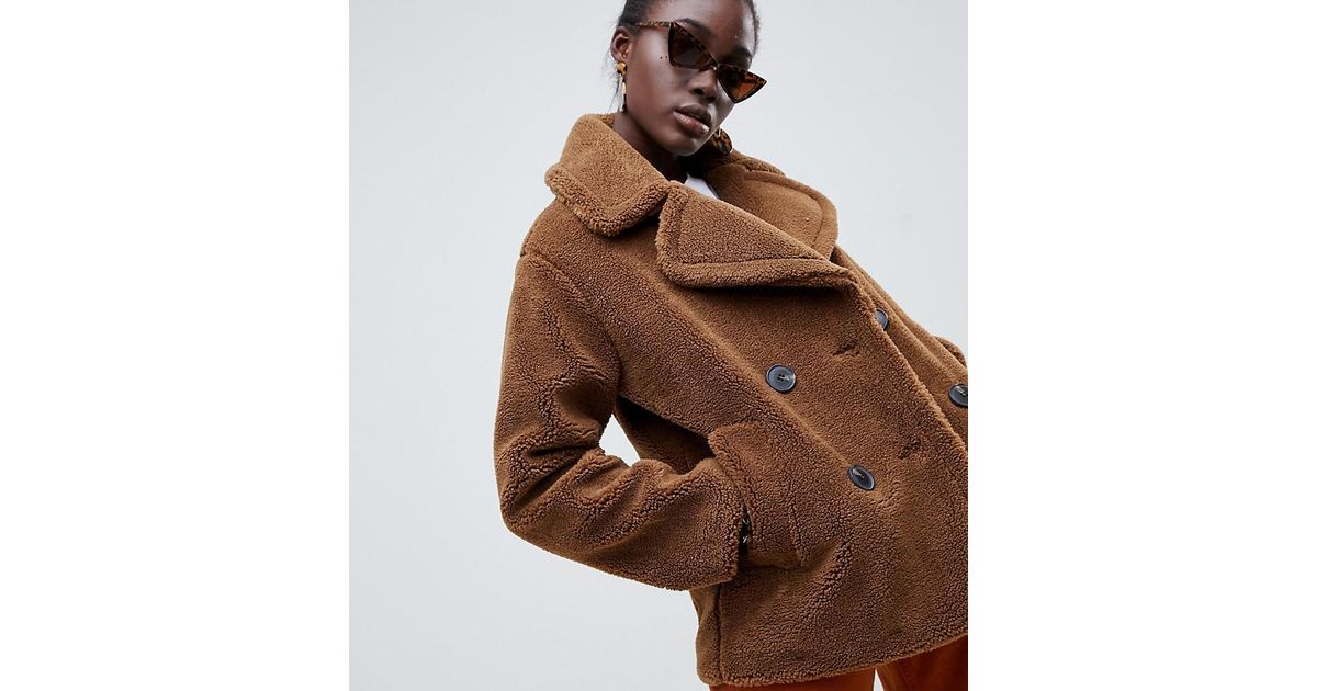 warehouse teddy coat