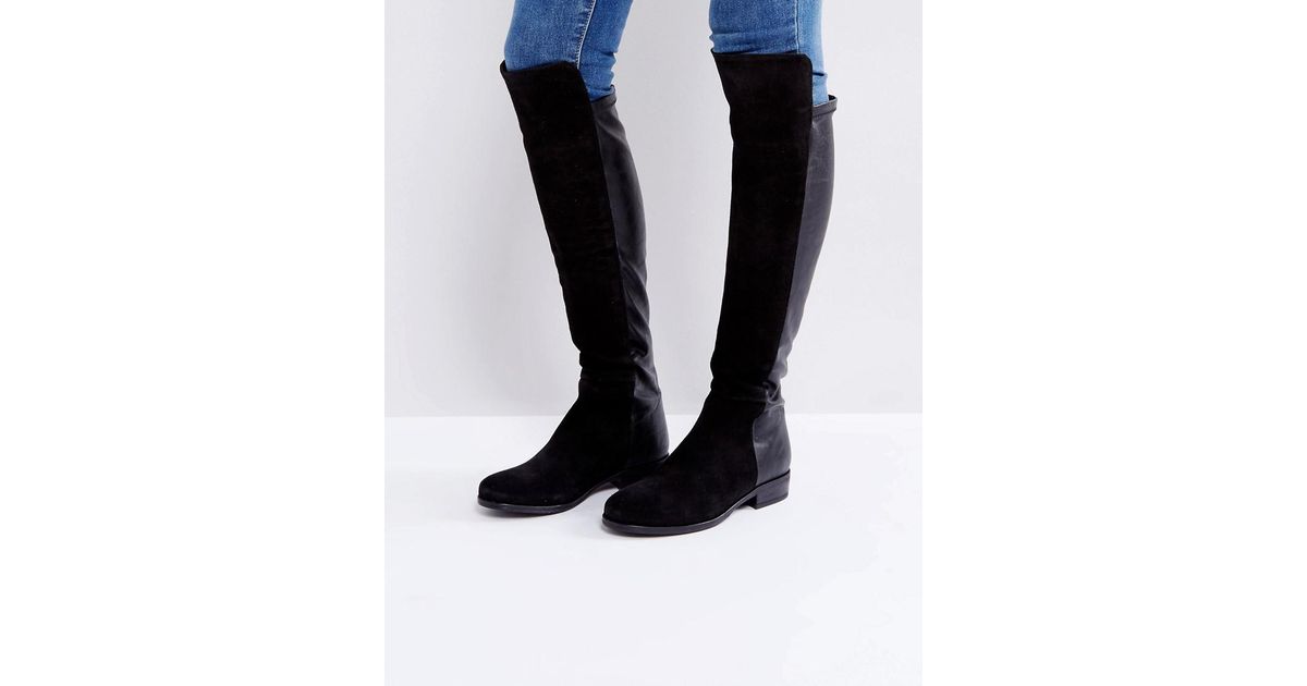 Dune trish over clearance the knee boots