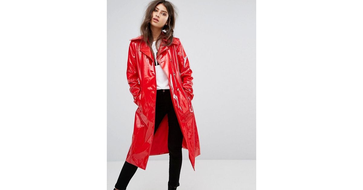 Pretty little thing raincoat sale