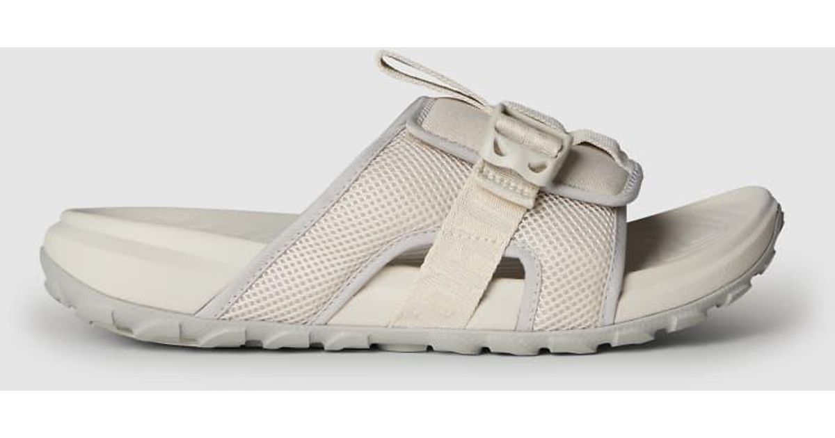 The North Face Explore Camp Sliders in Grey for Men Lyst UK