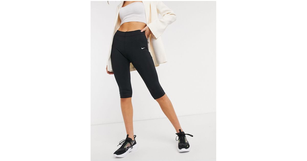 Nike Cotton Mini Swoosh Capri leggings 