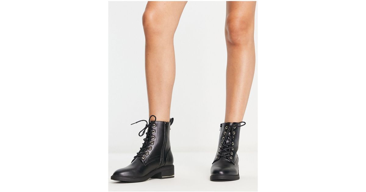 Schuh Cecilia Lace Up Chelsea Boots in White Lyst