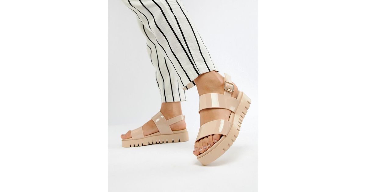 wide fit jelly shoes