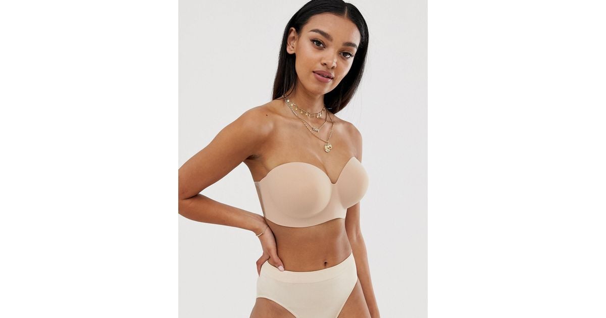 Bustier dos nu clearance sans bretelle