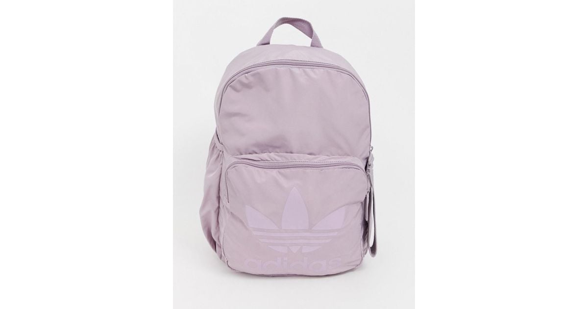 Sleek Backpack in Purple 