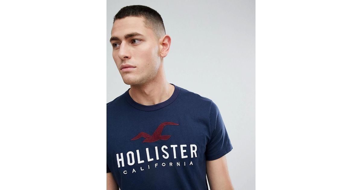 hollister navy shirt