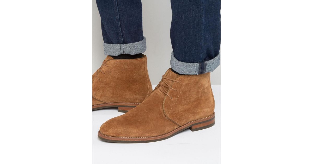 ALDO Faure Suede Chukka Boots in Tan (Brown) for Men | Lyst