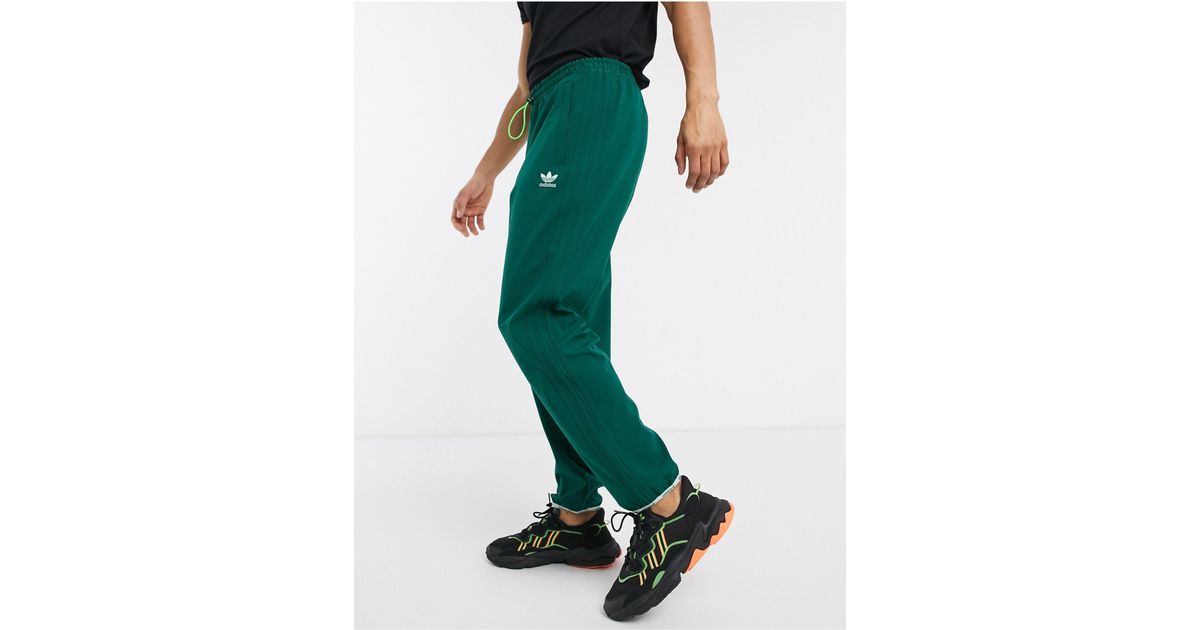 adidas originals green joggers
