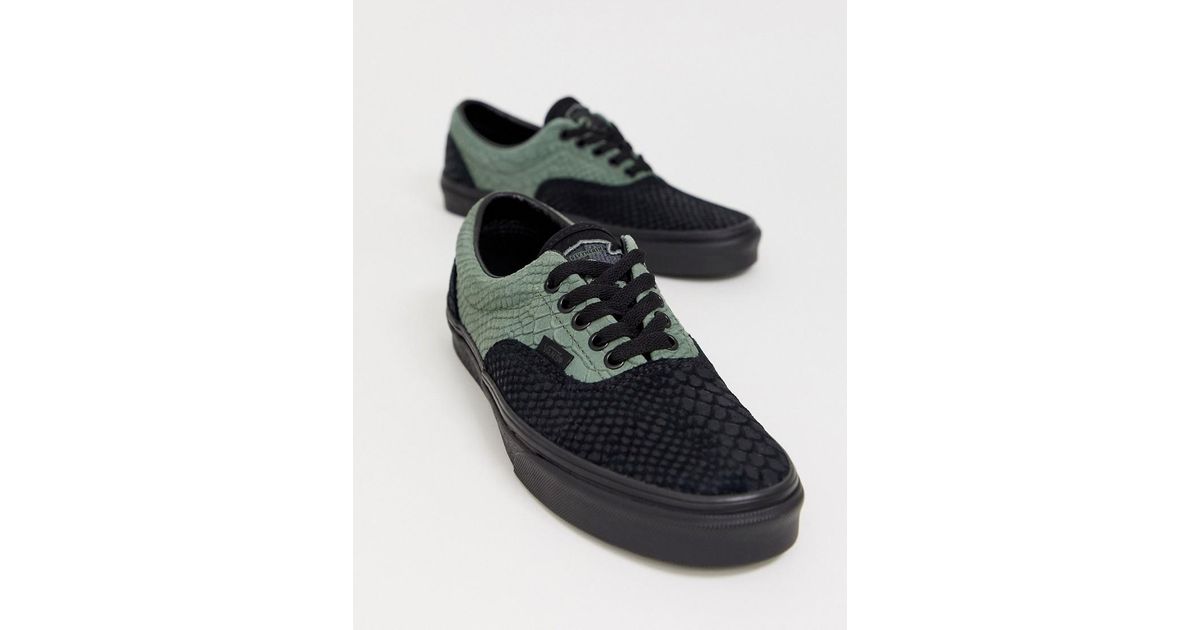 Vans X Harry Potter Slytherin Era Leather Sneakers in Green for Men | Lyst