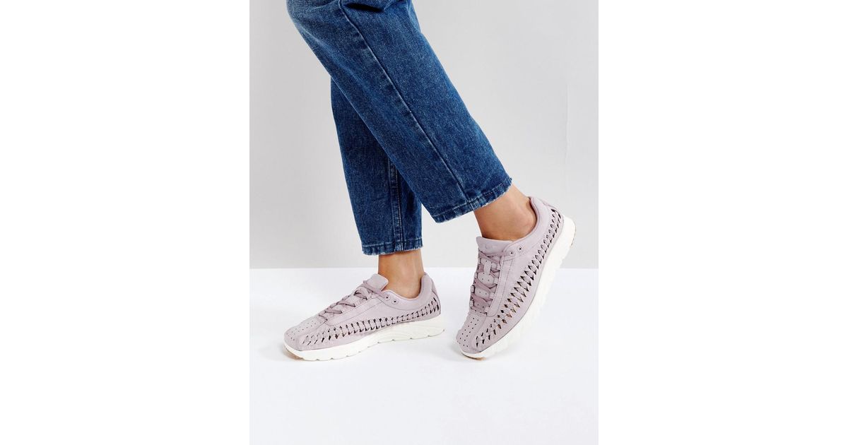 mayfly woven trainers