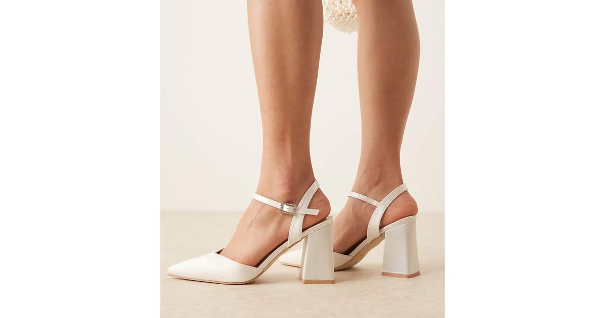 Be Mine Wide Fit Bridal Frankie Embellished Heeled Shoes in