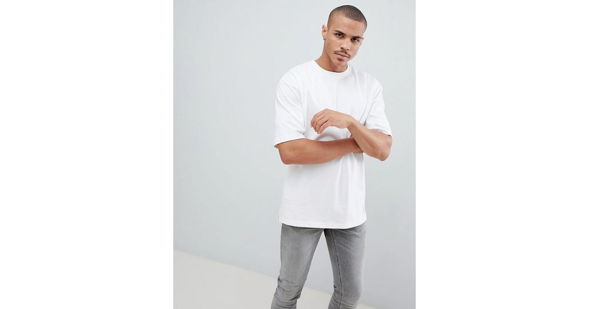 Only \u0026 Sons Oversized T-shirt In Heavy 