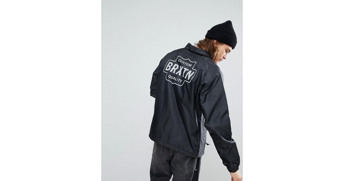brixton coach jacket