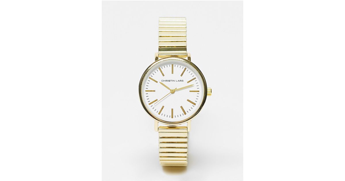 Christin Lars Classic Bracelet Watch in Metallic Lyst UK