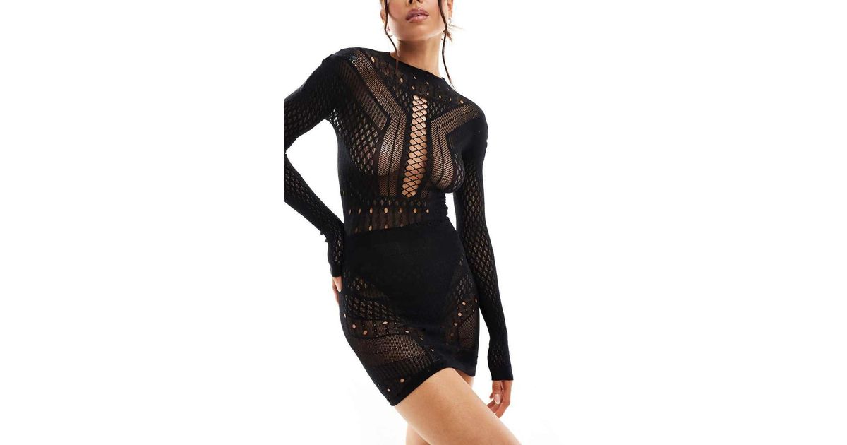 Ann Summers Janelle Mini Dress in Black | Lyst UK