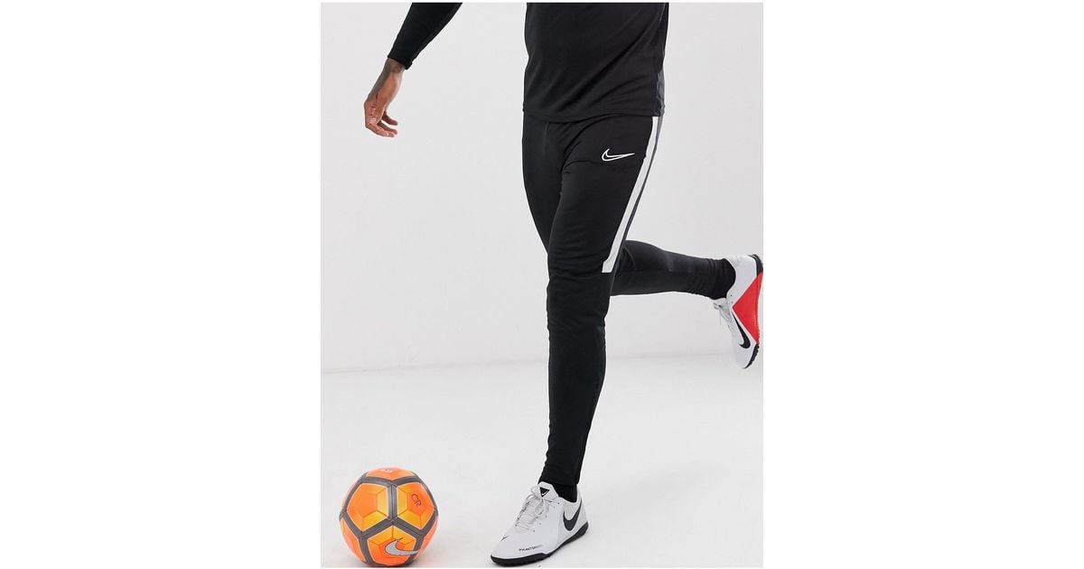 roterend Is aan het huilen Maand Nike Football Nike Soccer Academy Tapered Sweatpants in Black for Men | Lyst