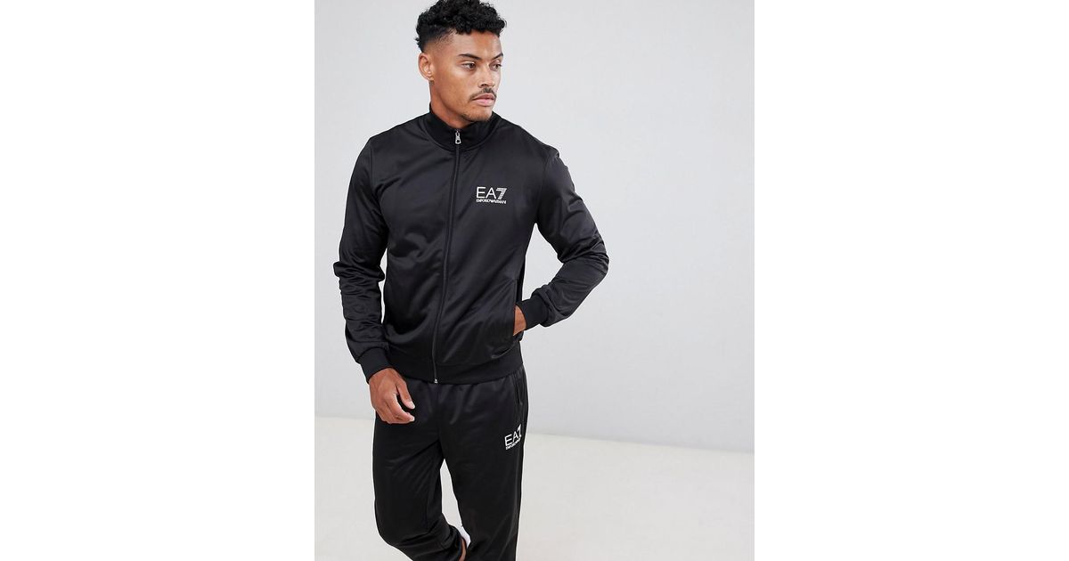 ea7 tricot tracksuit