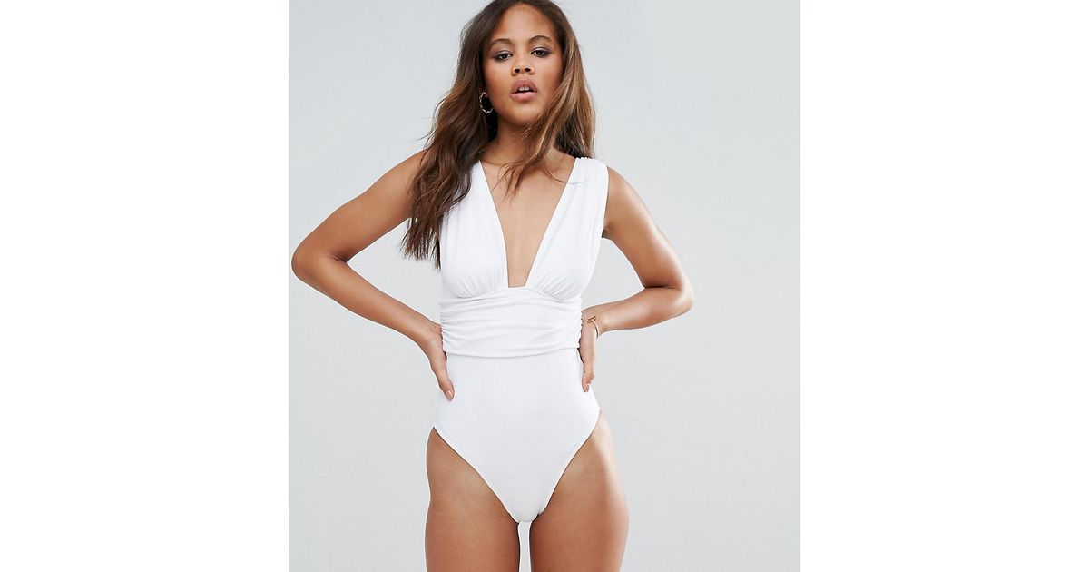 asos white swimsuit