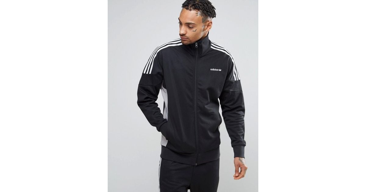 Adidas Originals Clr84 Track Jacket In Black Bk5915 for men Adidas Originals Clr84 Track Jacket In Black Bk5915 for men