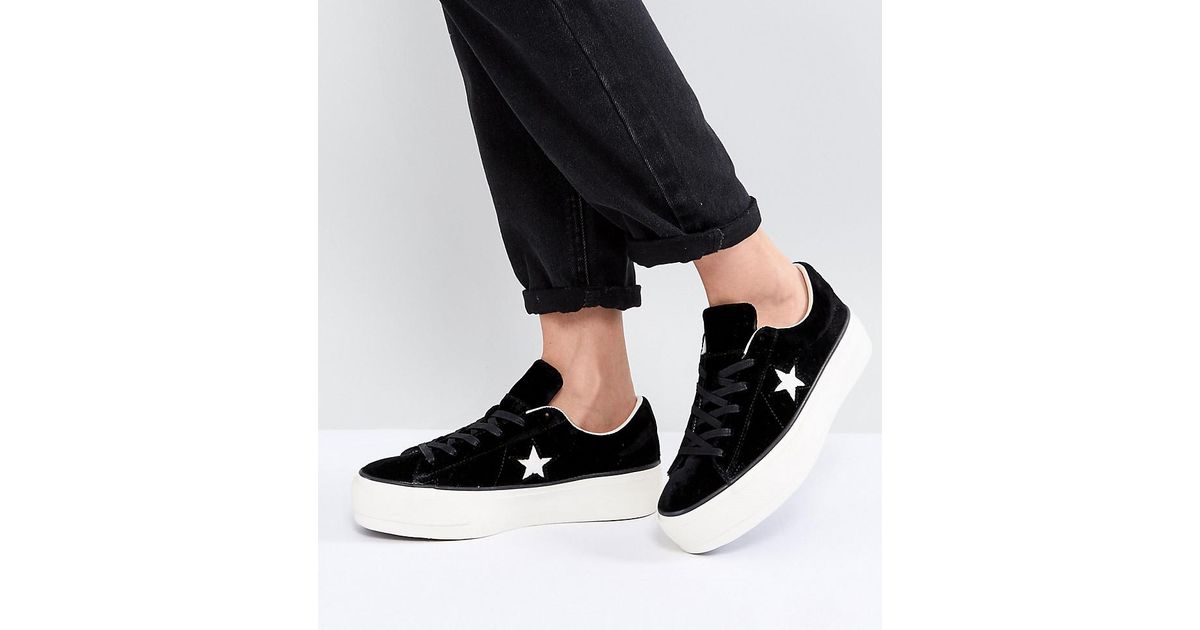 one star converse platform one star converse platform