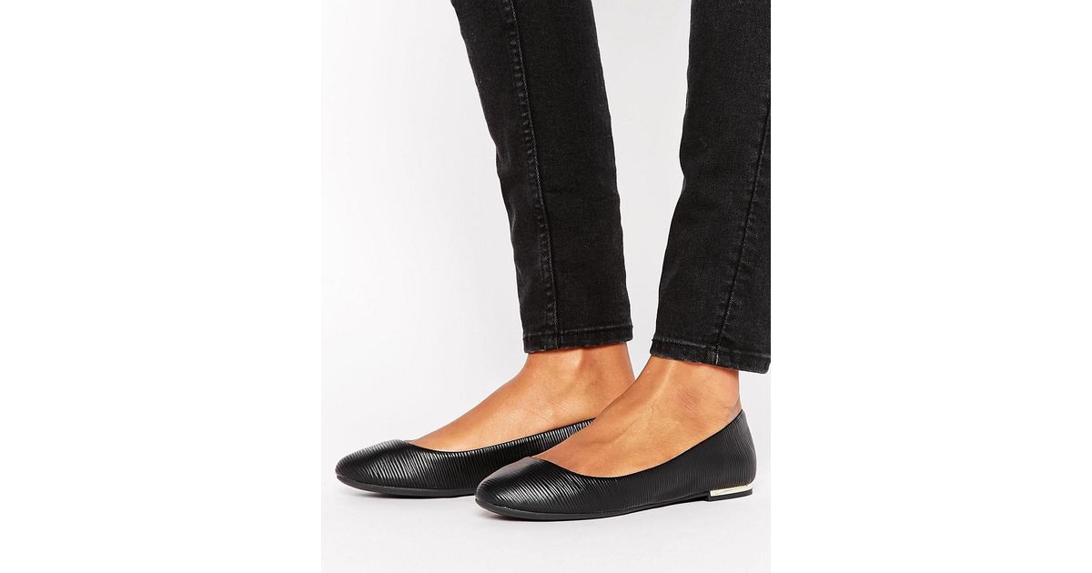 call it spring black flats