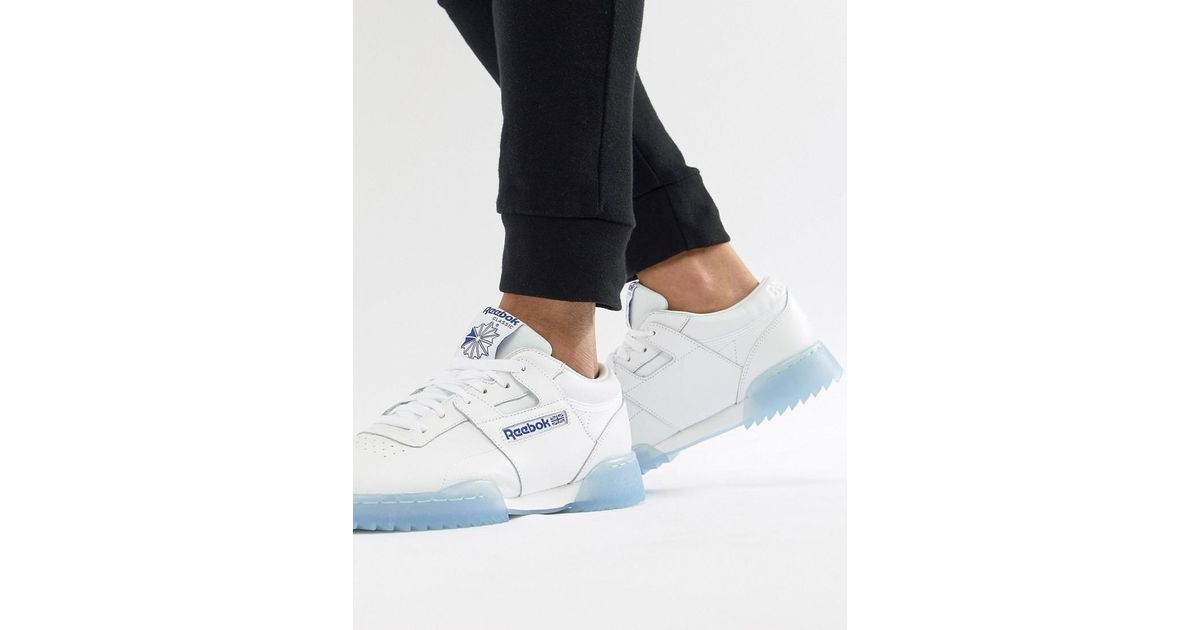 reebok workout plus ice blue