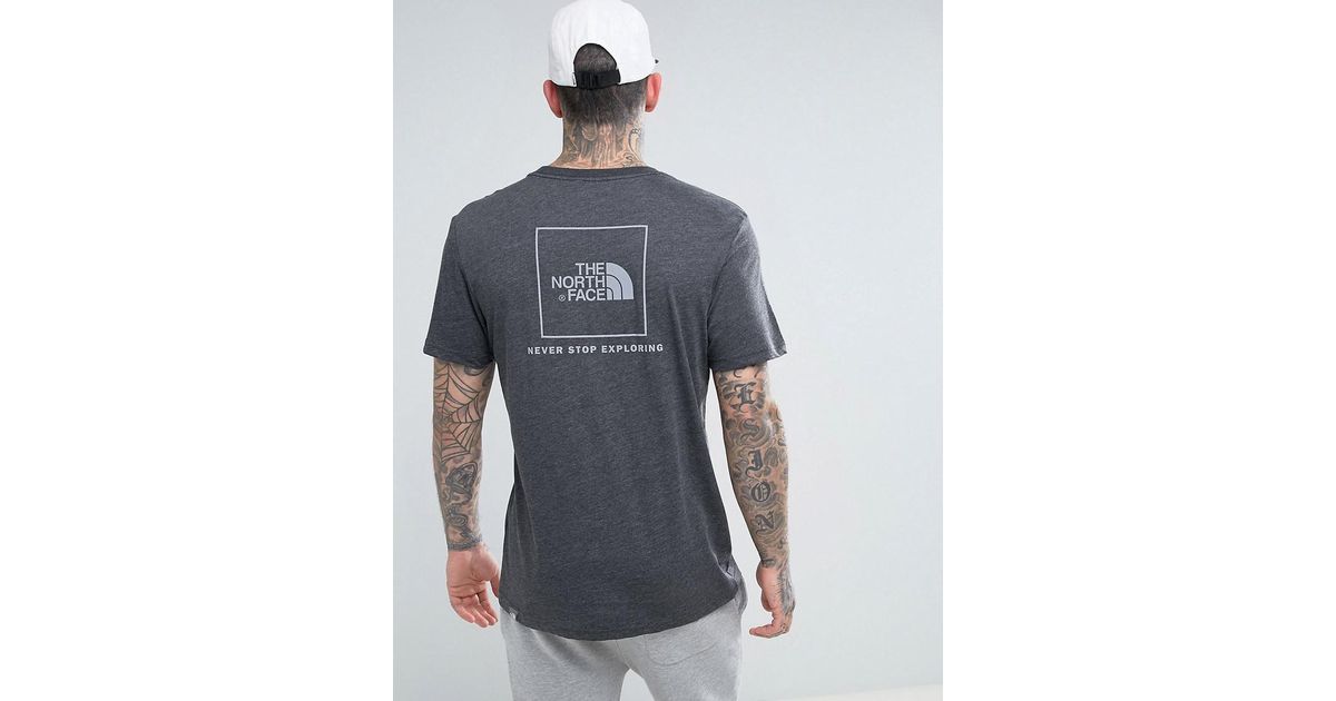 north face reflective t shirt
