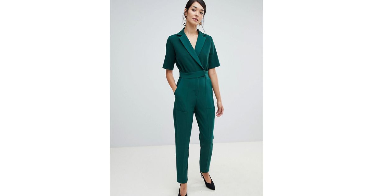 closet green jumpsuit