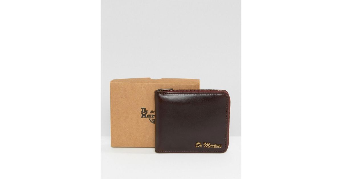 dr martens leather wallet