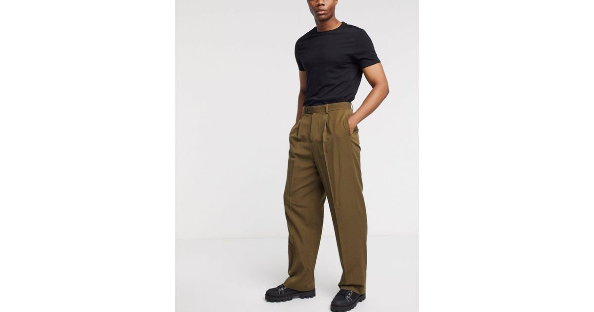 ASOS Smart High Waisted Pants for Men | Lyst UK