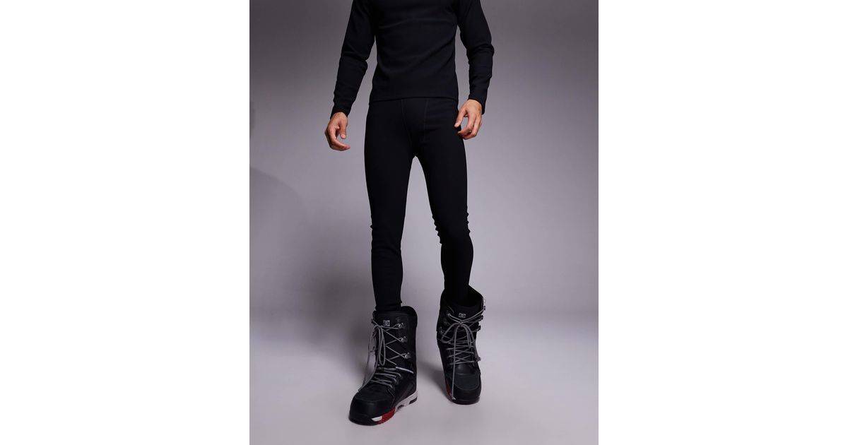 ASOS 4505 Ski & Snow Asos 4505 Ski Thermal Ribbed Fleece Back Base ...
